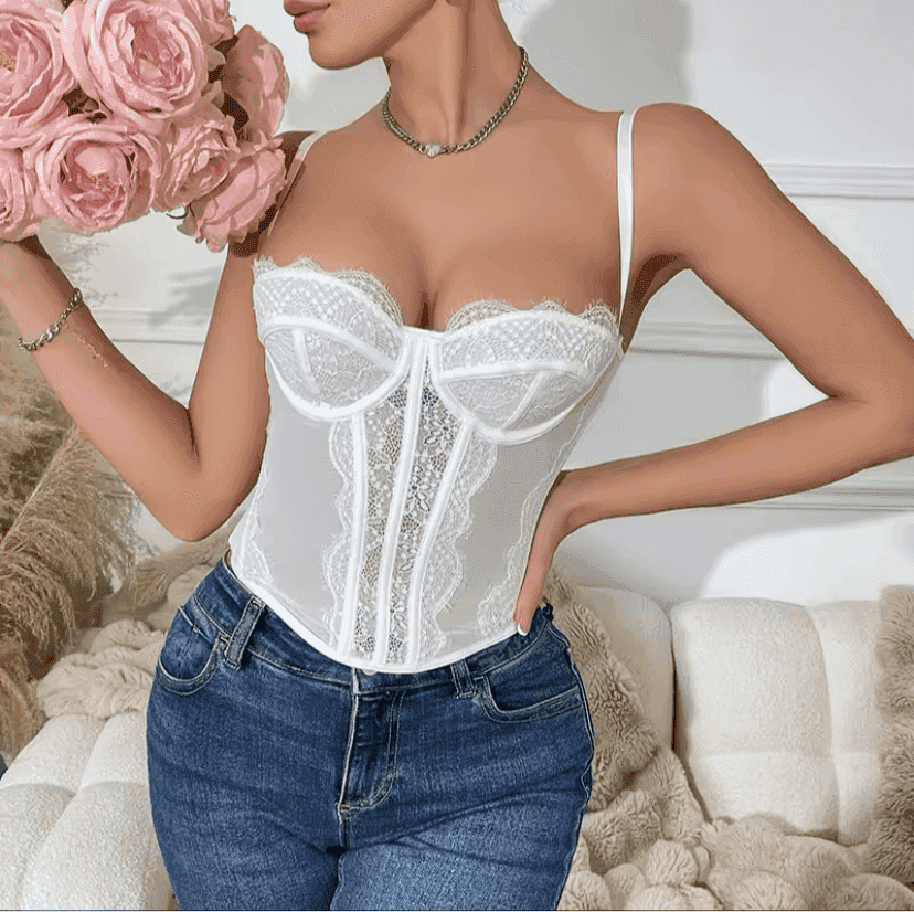 CORSET RENDA - Loja Bee Fancy