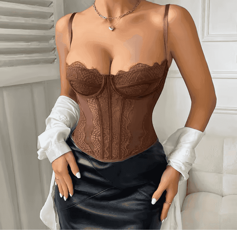 CORSET RENDA - Loja Bee Fancy