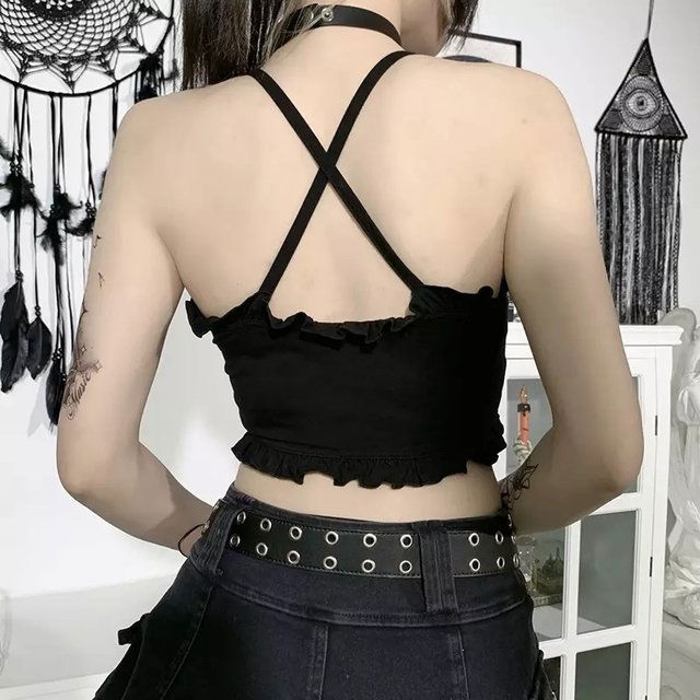CROPPED GOTH STAR - Loja Bee Fancy