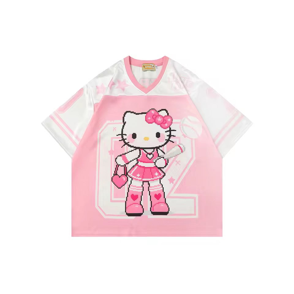 Camisa Hello Kitty Baseball - Loja Bee Fancy