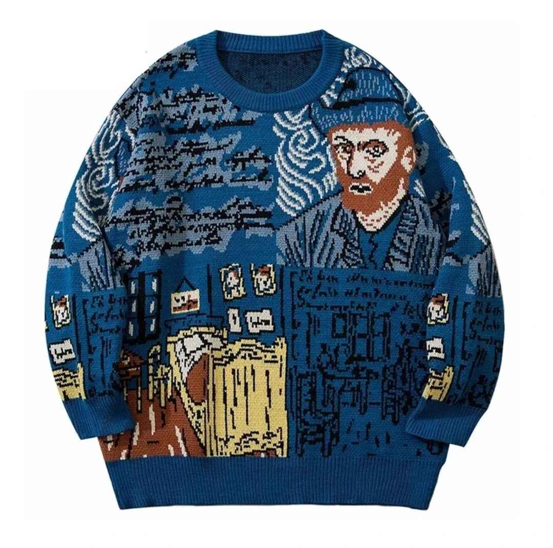 SUÉTER VAN GOGH - Loja Bee Fancy