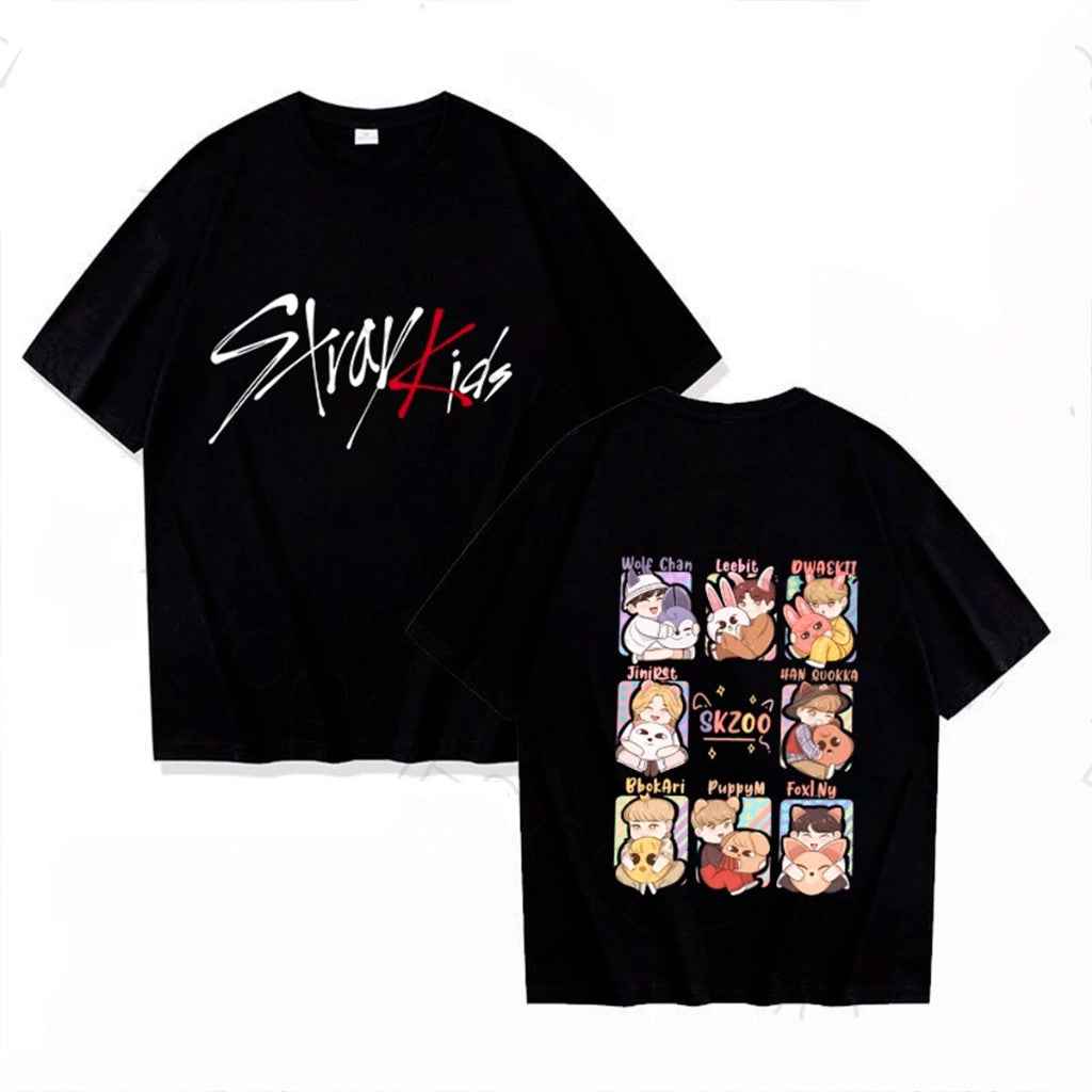 CAMISA STRAY KIDS SKZOO - Loja Bee Fancy