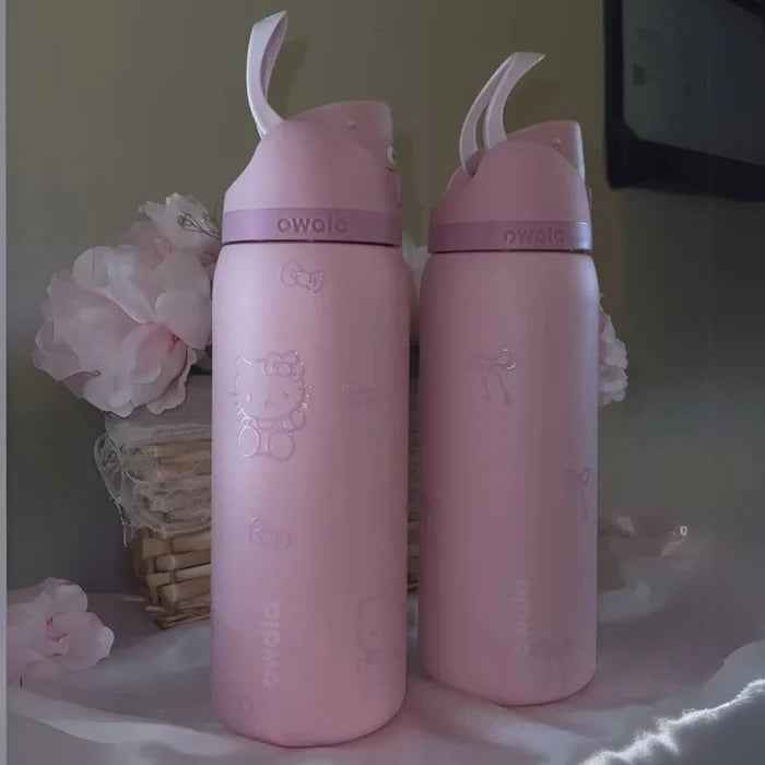GARRAFA OWALA FreeSip HELLO KITTY 32oz - Loja Bee Fancy