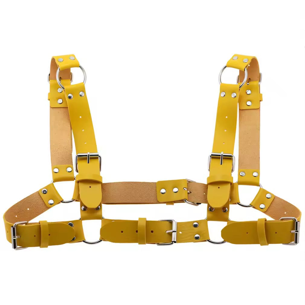 Harness Gótico Amarelo
