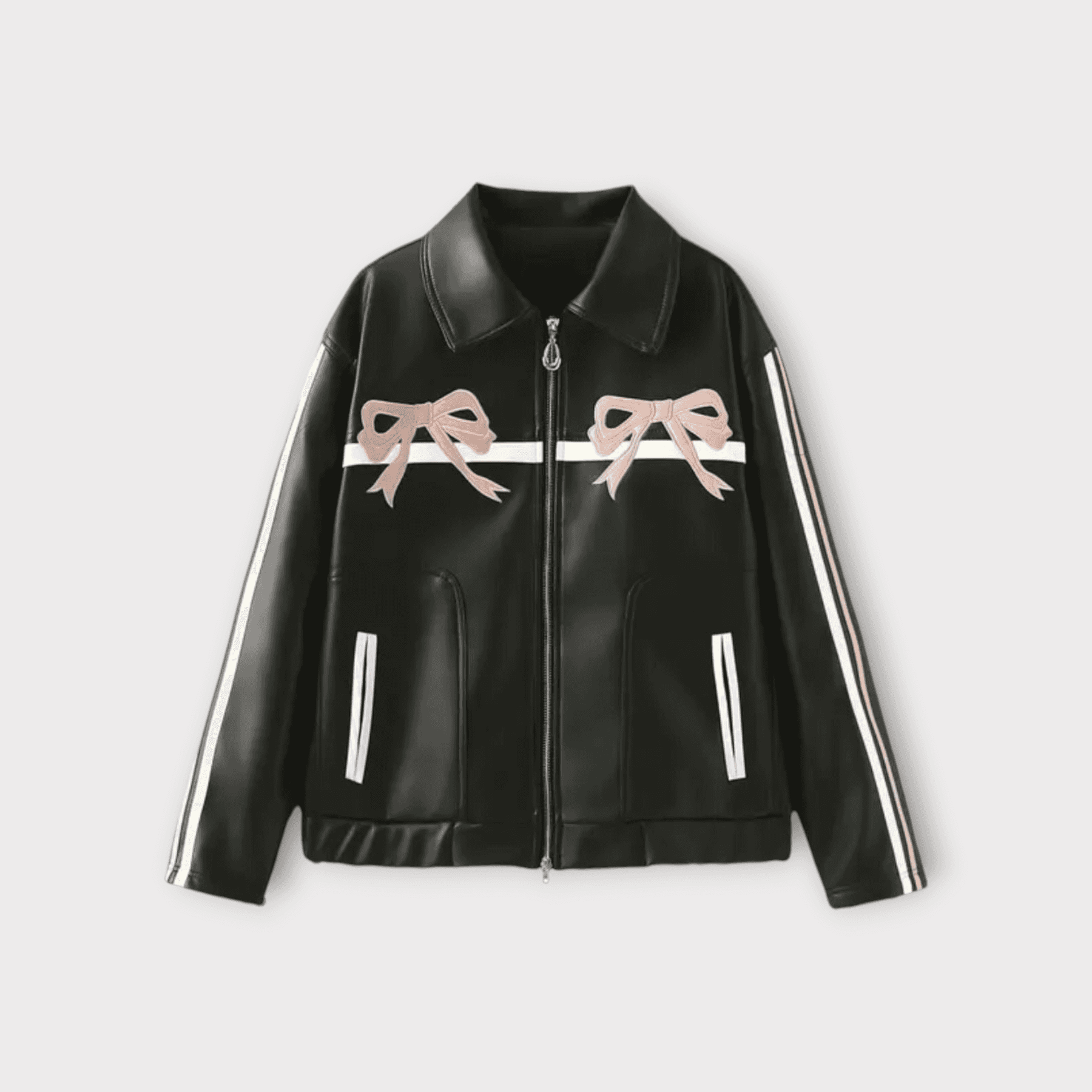JAQUETA PINK MOTORCYCLE - Loja Bee Fancy