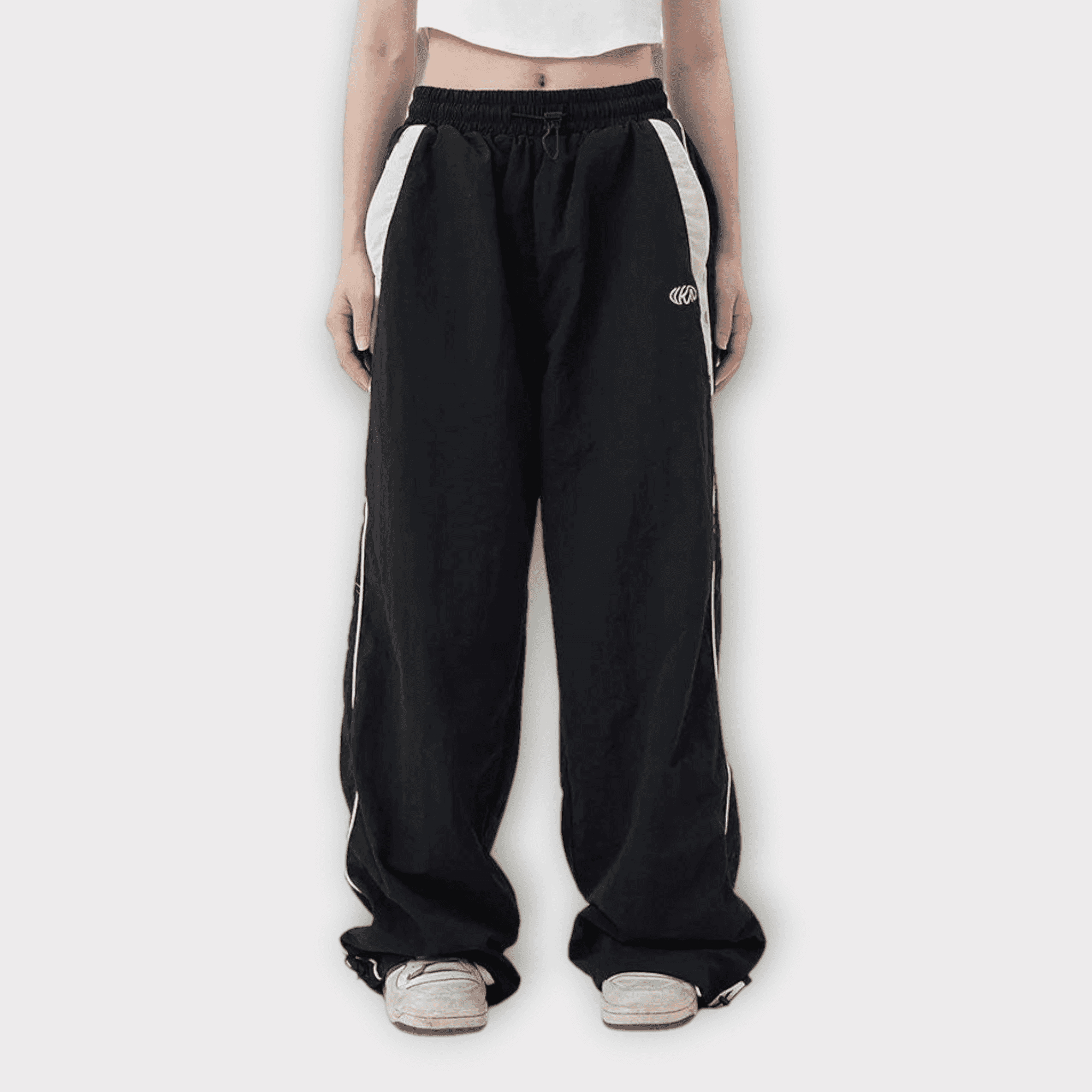 パンツ 00s diesel y2k military parachute pants Calça Parachute Y2K