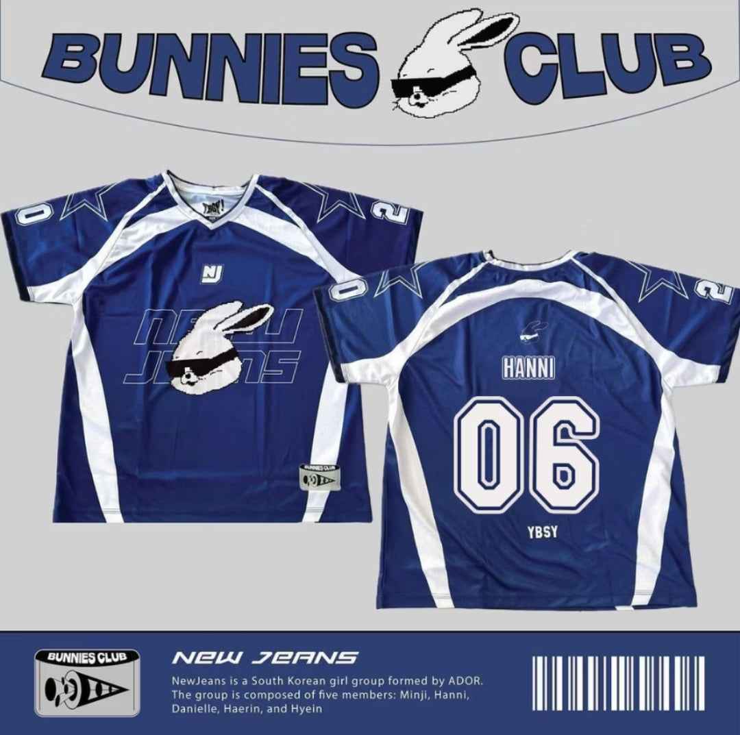 CAMISA NEWJEANS BUNNIES CLUB - Loja Bee Fancy