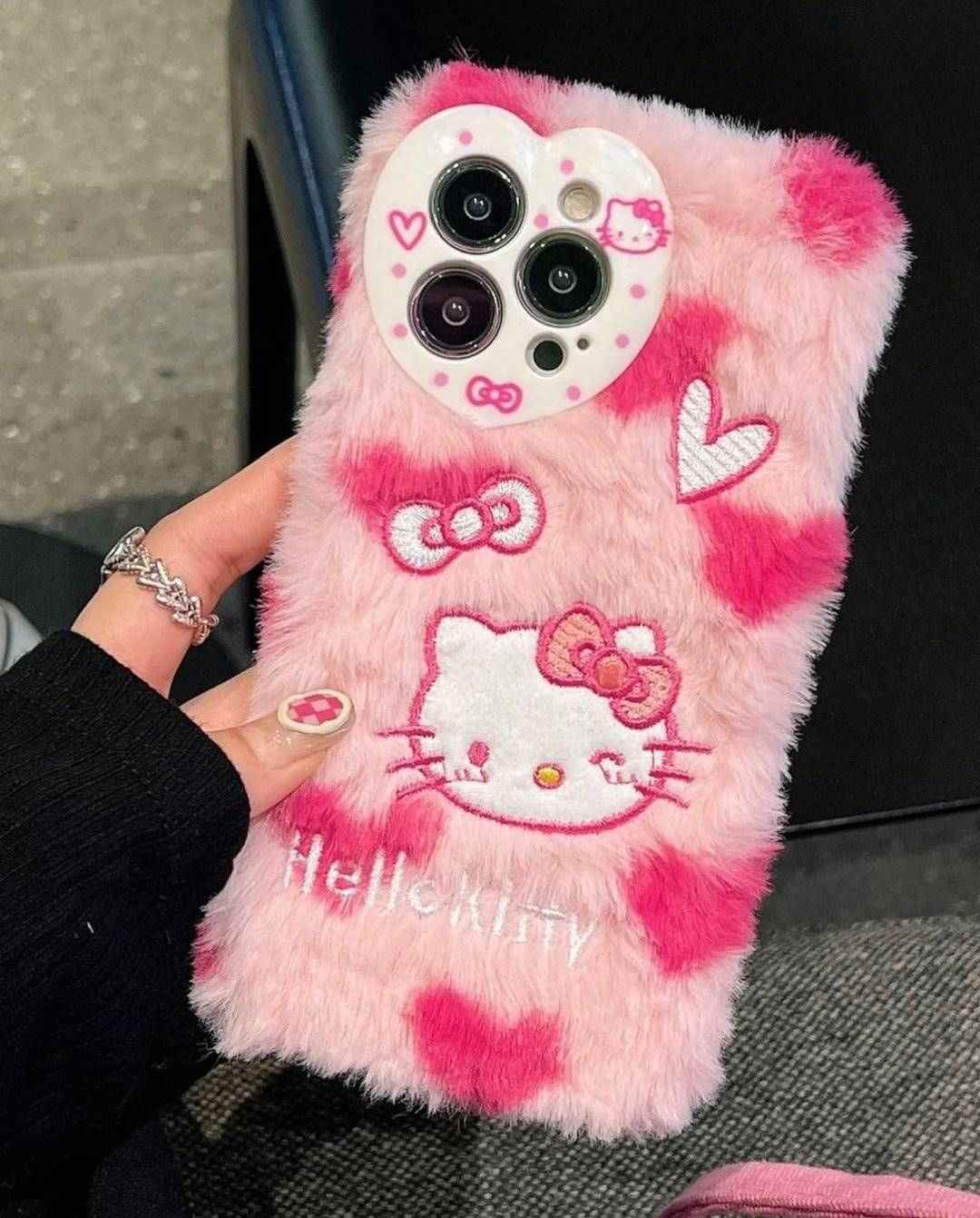 CAPINHA HELLO KITTY PLUSH - Loja Bee Fancy