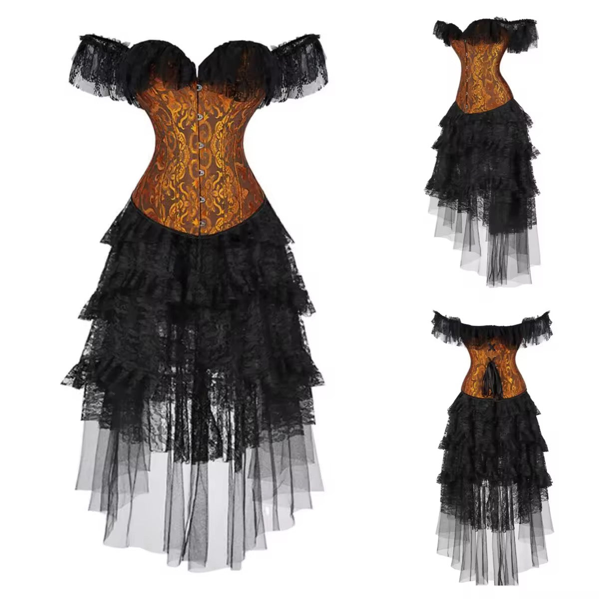 Corset Halloween - Loja Bee Fancy