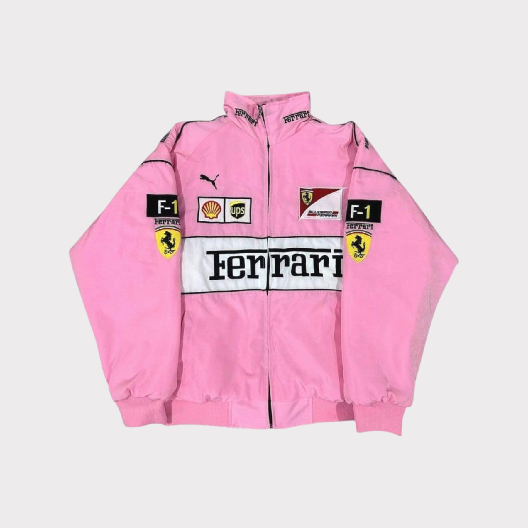 Jaqueta Ferrari F1 Rosa - Loja Bee Fancy