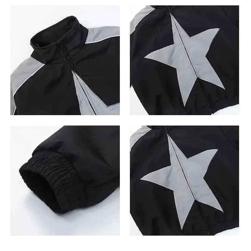 JAQUETA STAR BOMBER - Loja Bee Fancy