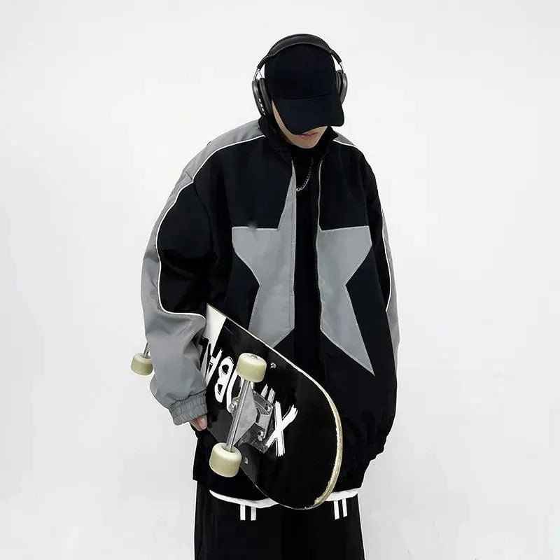 JAQUETA STAR BOMBER - Loja Bee Fancy