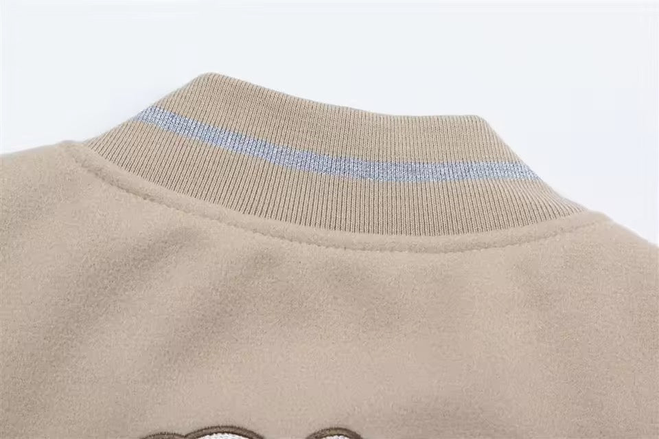 Jaqueta Varsity Off White x AC Milan - Loja Bee Fancy