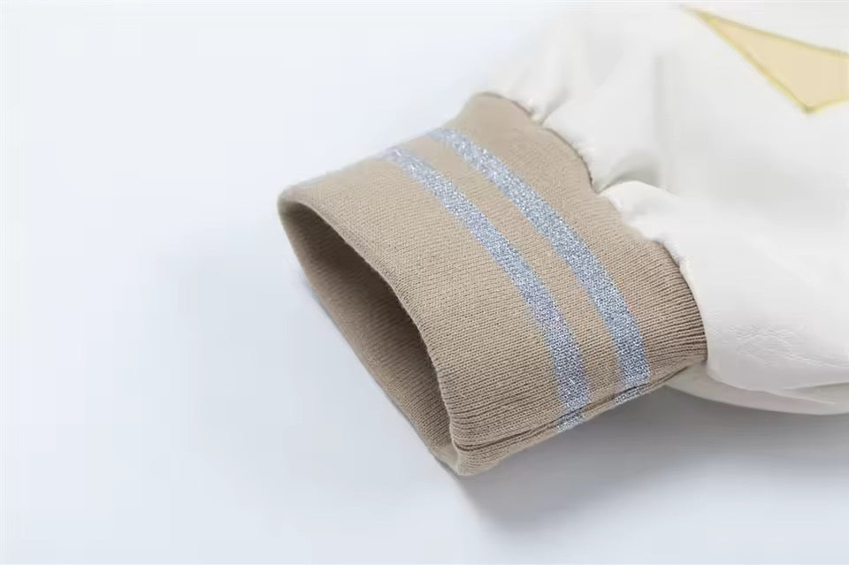 Jaqueta Varsity Off White x AC Milan - Loja Bee Fancy