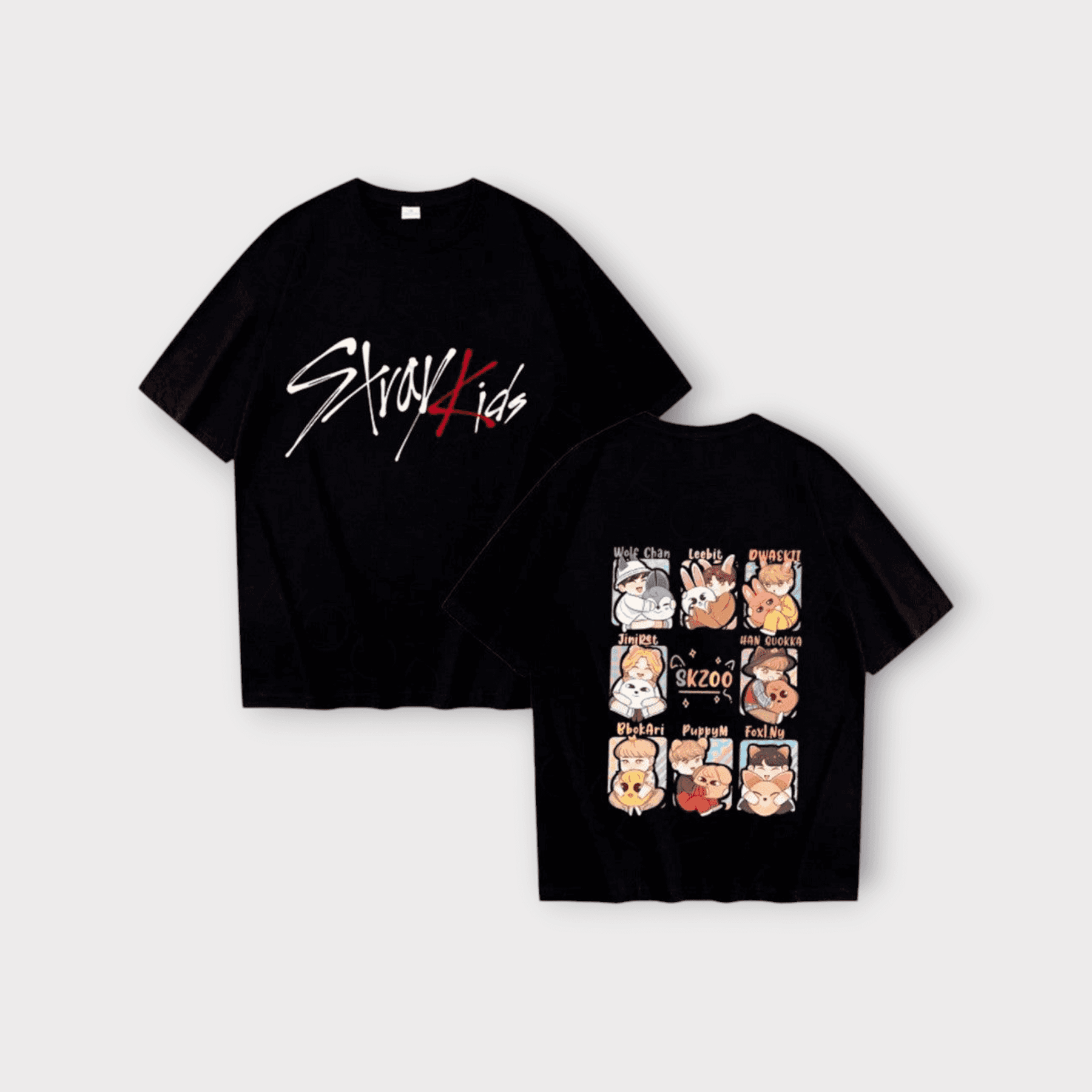 CAMISA STRAY KIDS SKZOO - Loja Bee Fancy