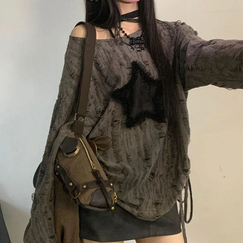 Suéter Estrela Y2K - Loja Bee Fancy