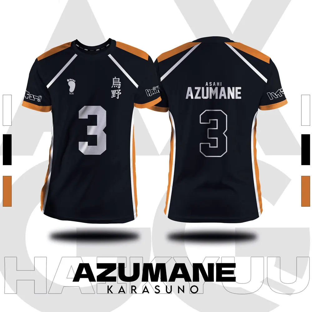 Camisa Haikyuu Team - Loja Bee Fancy