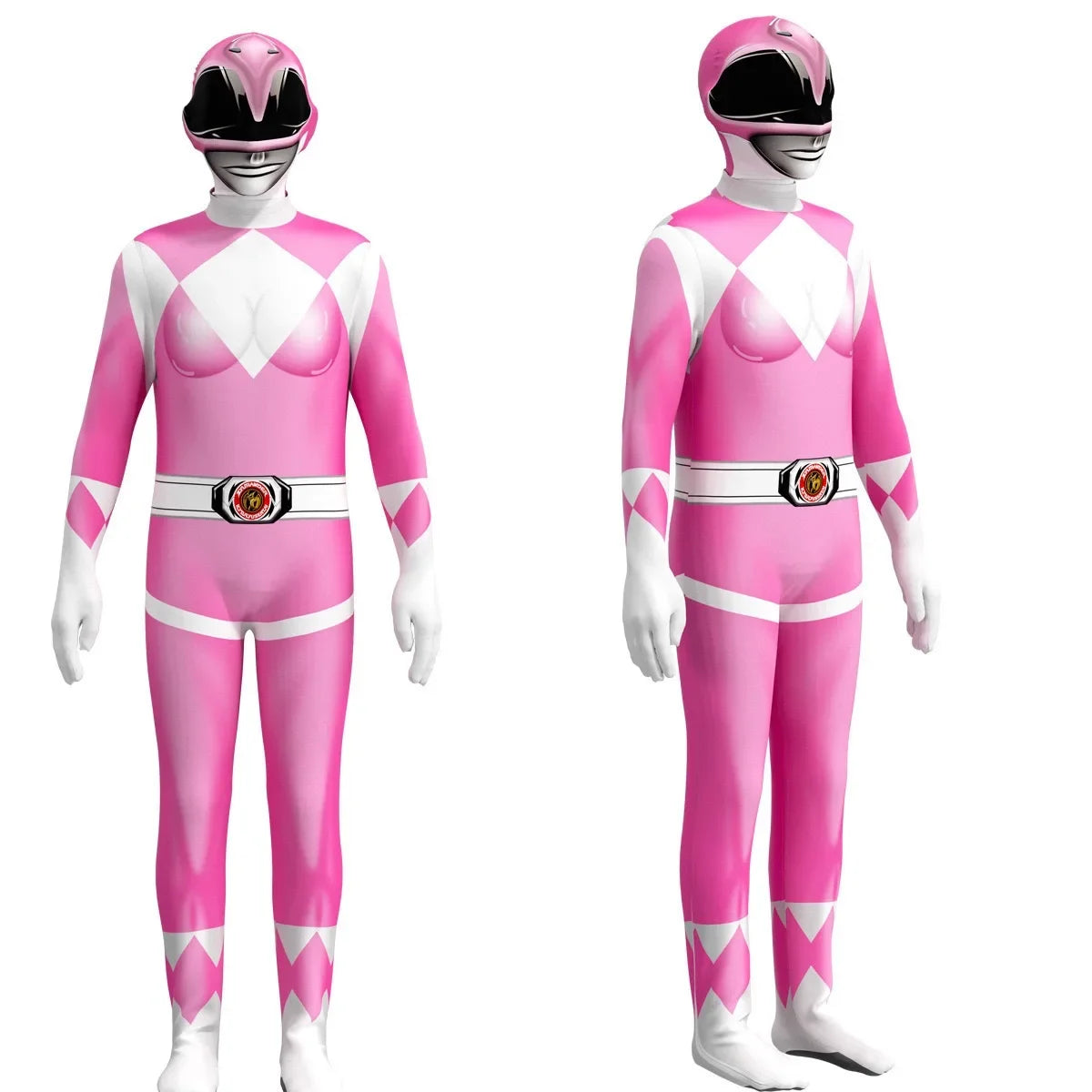 Fantasia Macacão Power Ranger Rosa