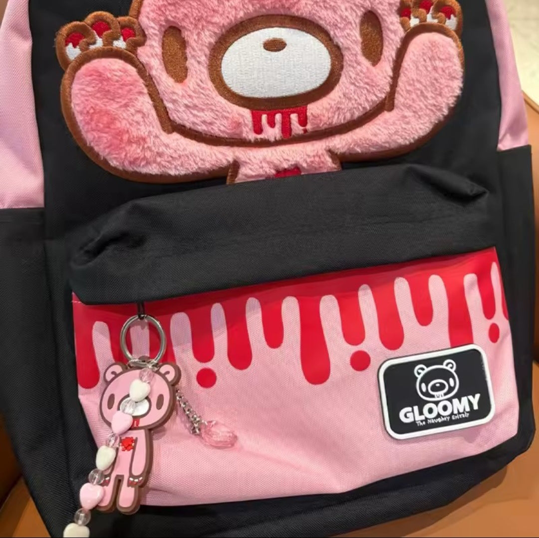 Mochila Gloomy Bear Ursinho - Loja Bee Fancy