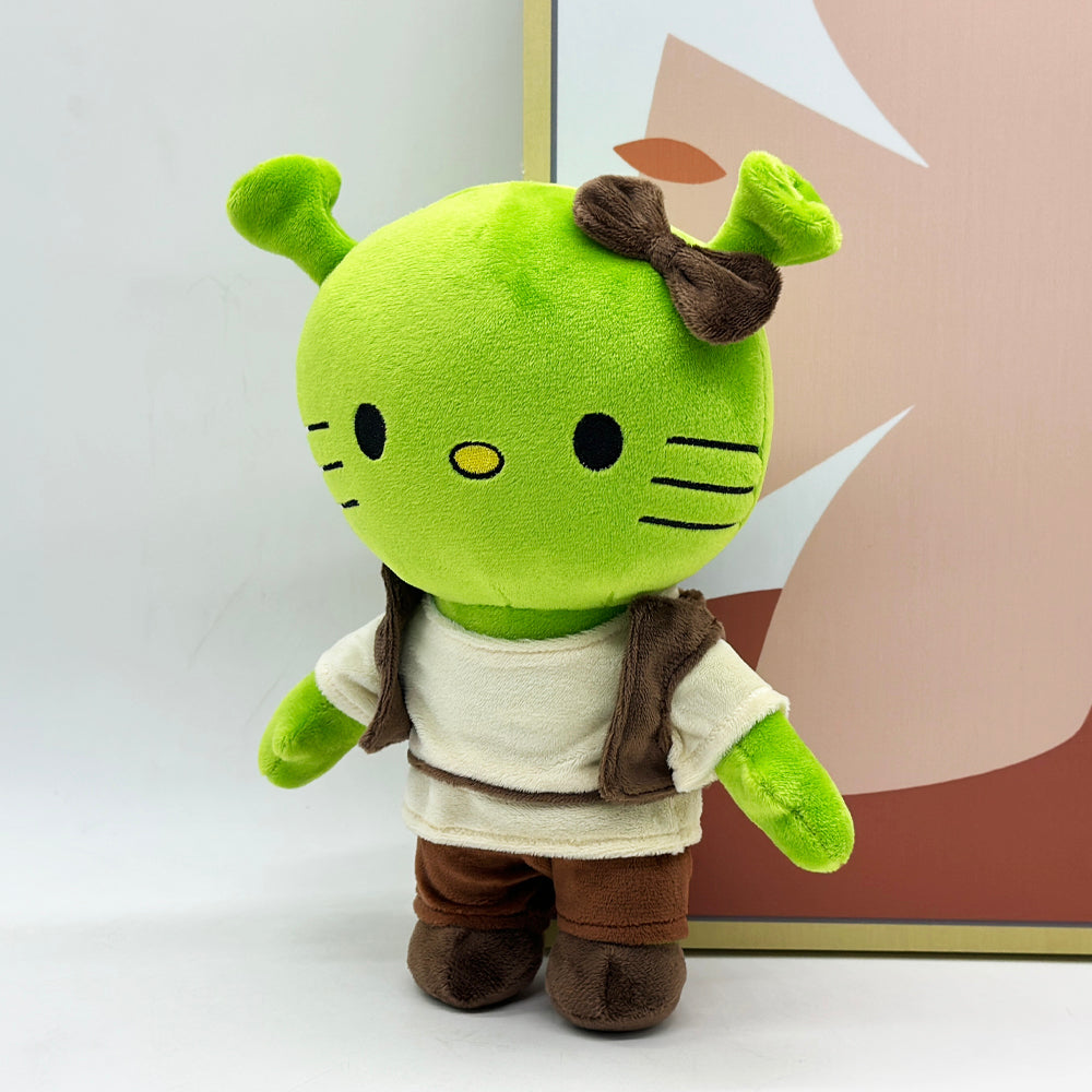 Pelúcia Hello Kitty Fantasiada de Shrek