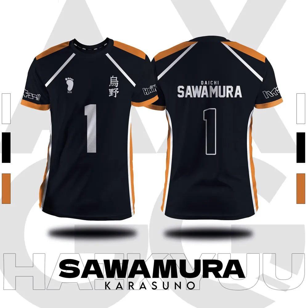 Camisa Haikyuu Team - Loja Bee Fancy