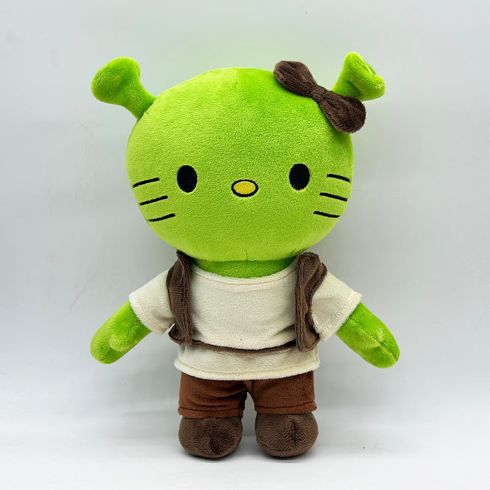 Pelúcia Hello Kitty Fantasiada de Shrek
