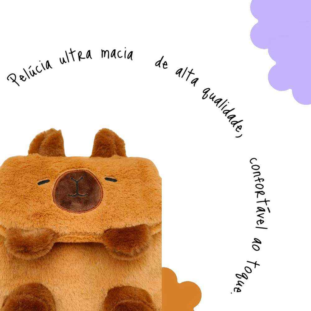 MOCHILA CAPIVARA - Loja Bee Fancy