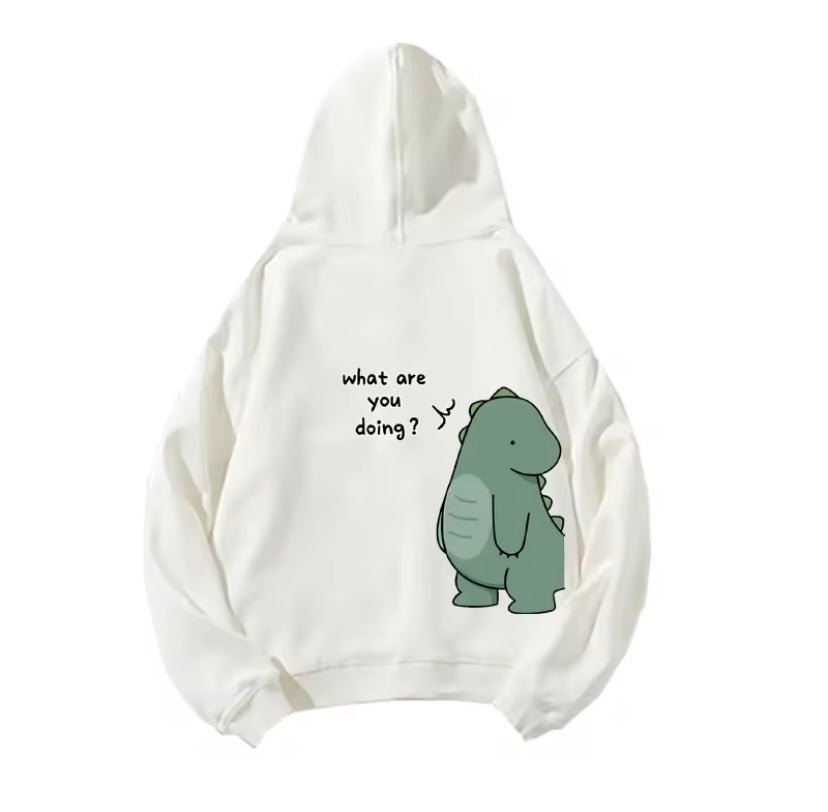 Moletom Casal Dinossauro Metadinha