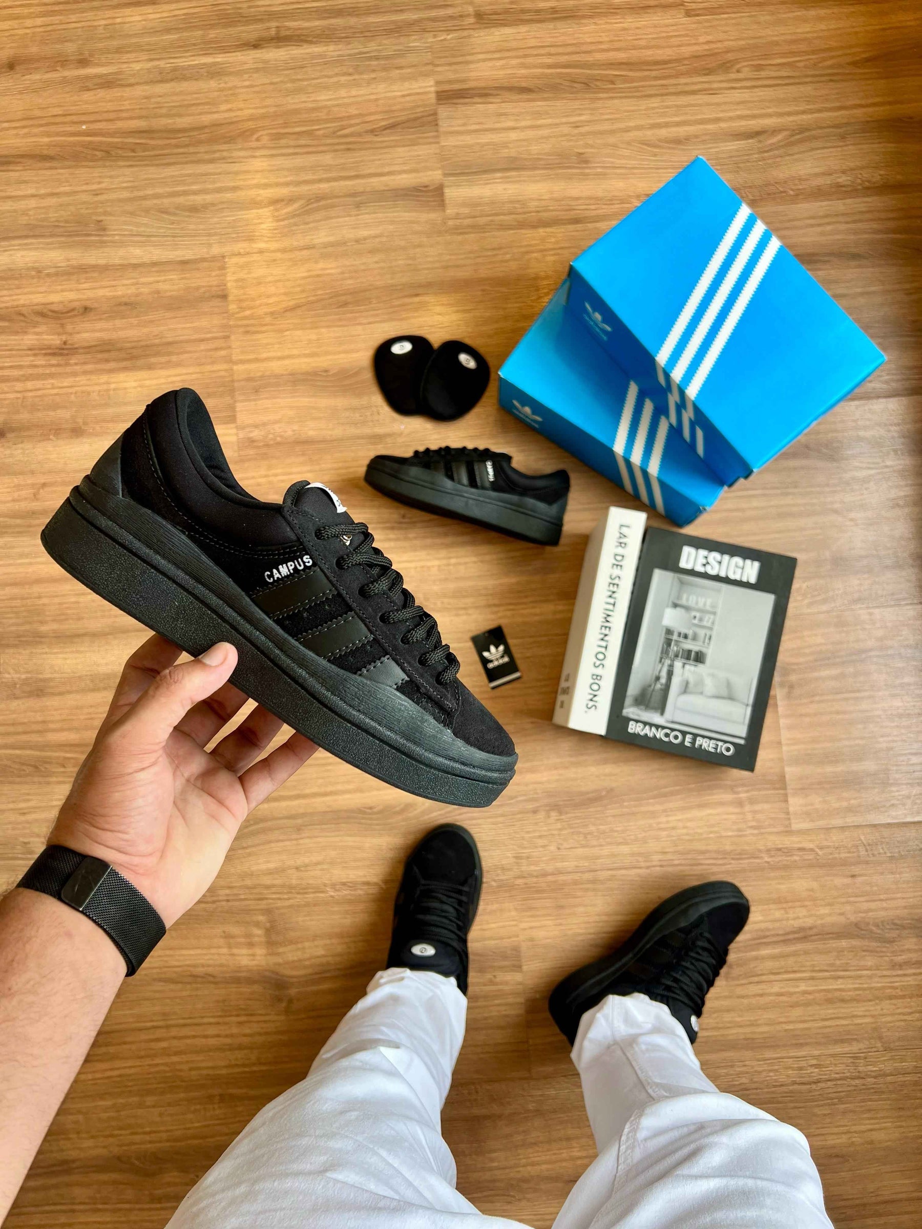 TÊNIS ADIDAS CAMPUS LIGHT x BAD BUNNY - Loja Bee Fancy