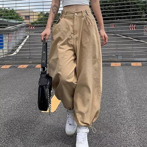 CALÇA BAGGY NUDE - Loja Bee Fancy