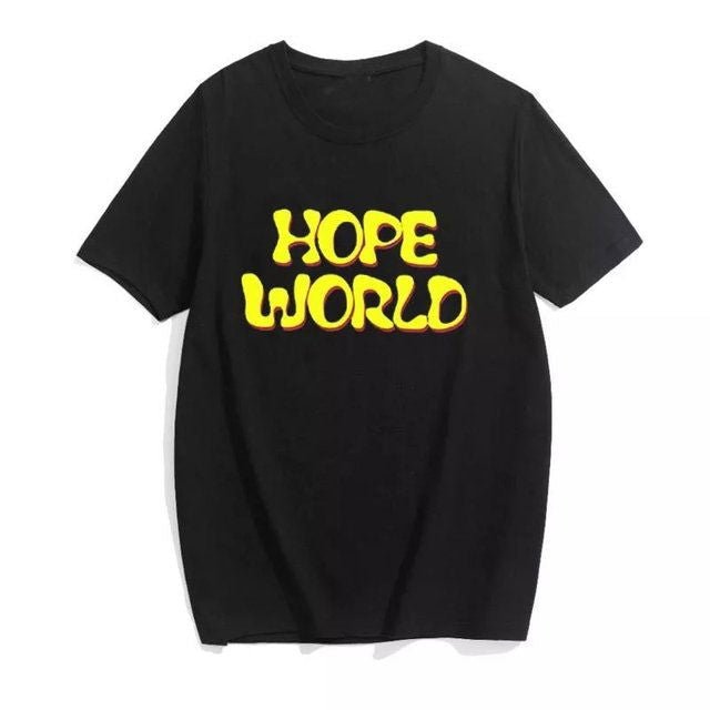 CAMISA HOPE WORLD BTS - Loja Bee Fancy