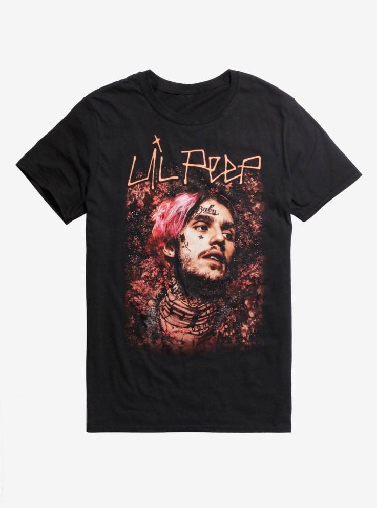 CAMISA LIL PEEP - Loja Bee Fancy