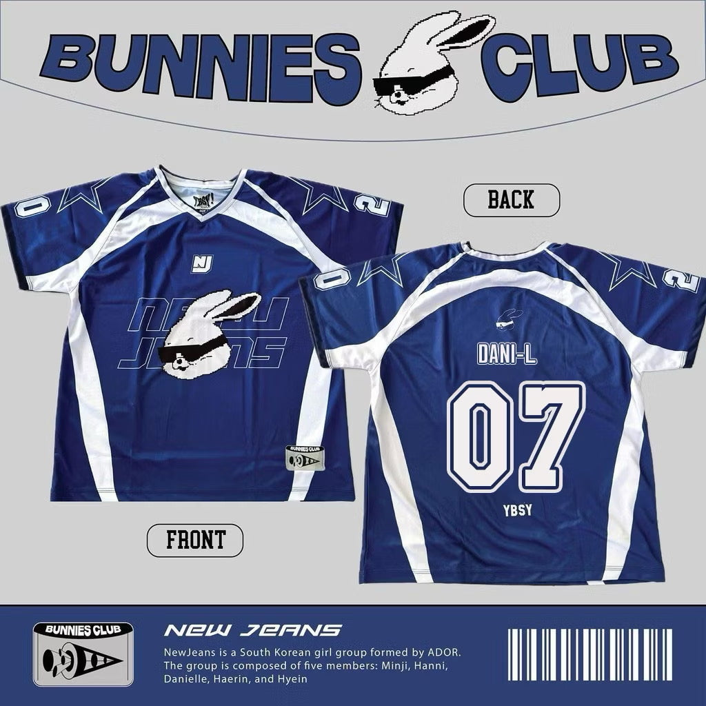 CAMISA NEWJEANS BUNNIES CLUB - Loja Bee Fancy