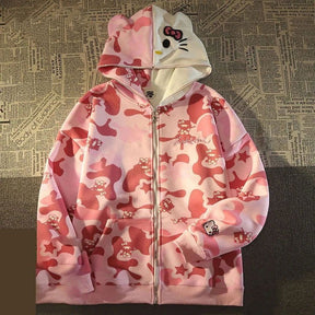 CASACO HELLO KITTY CAMUFLADO - Loja Bee Fancy