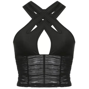 CROPPED SEXY GOTH - Loja Bee Fancy