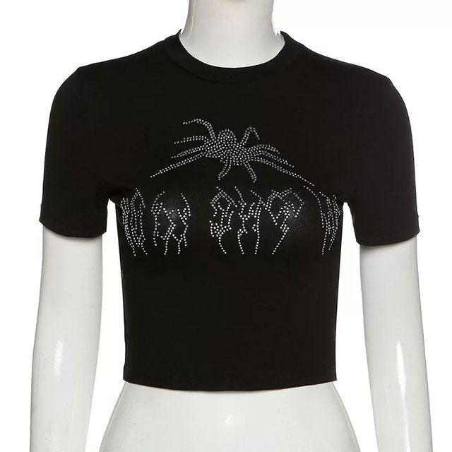 CROPPED SPIDER GIRL - Loja Bee Fancy