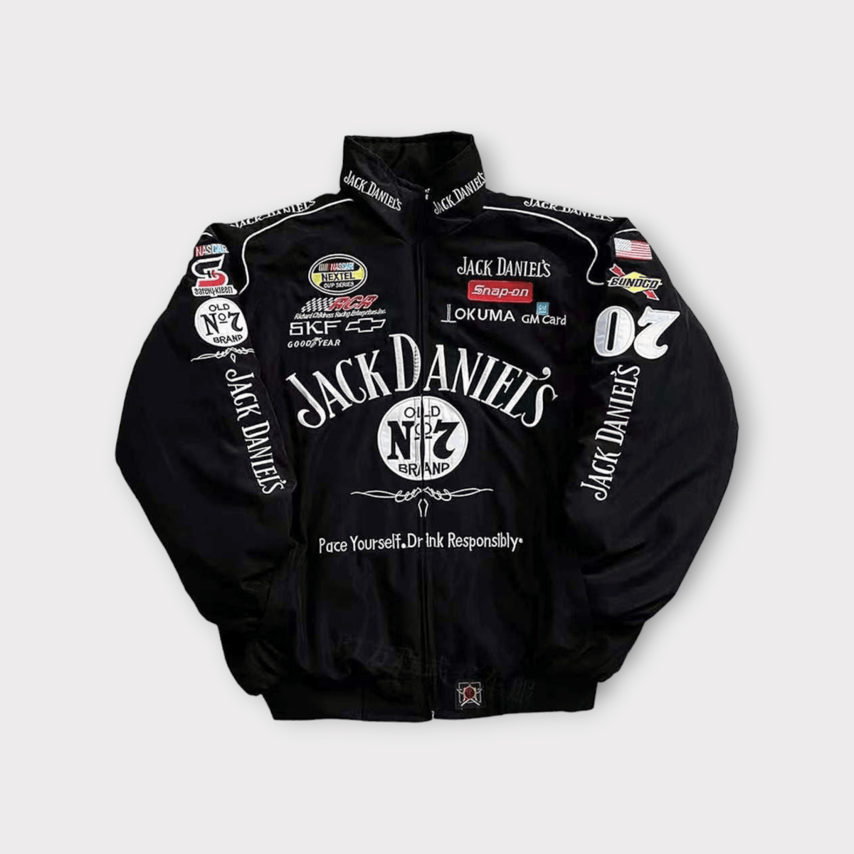 JAQUETA JACK DANIELS RACER - Loja Bee Fancy