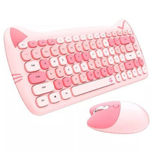 KIT TECLADO E MOUSE LITTLE CAT - Loja Bee Fancy