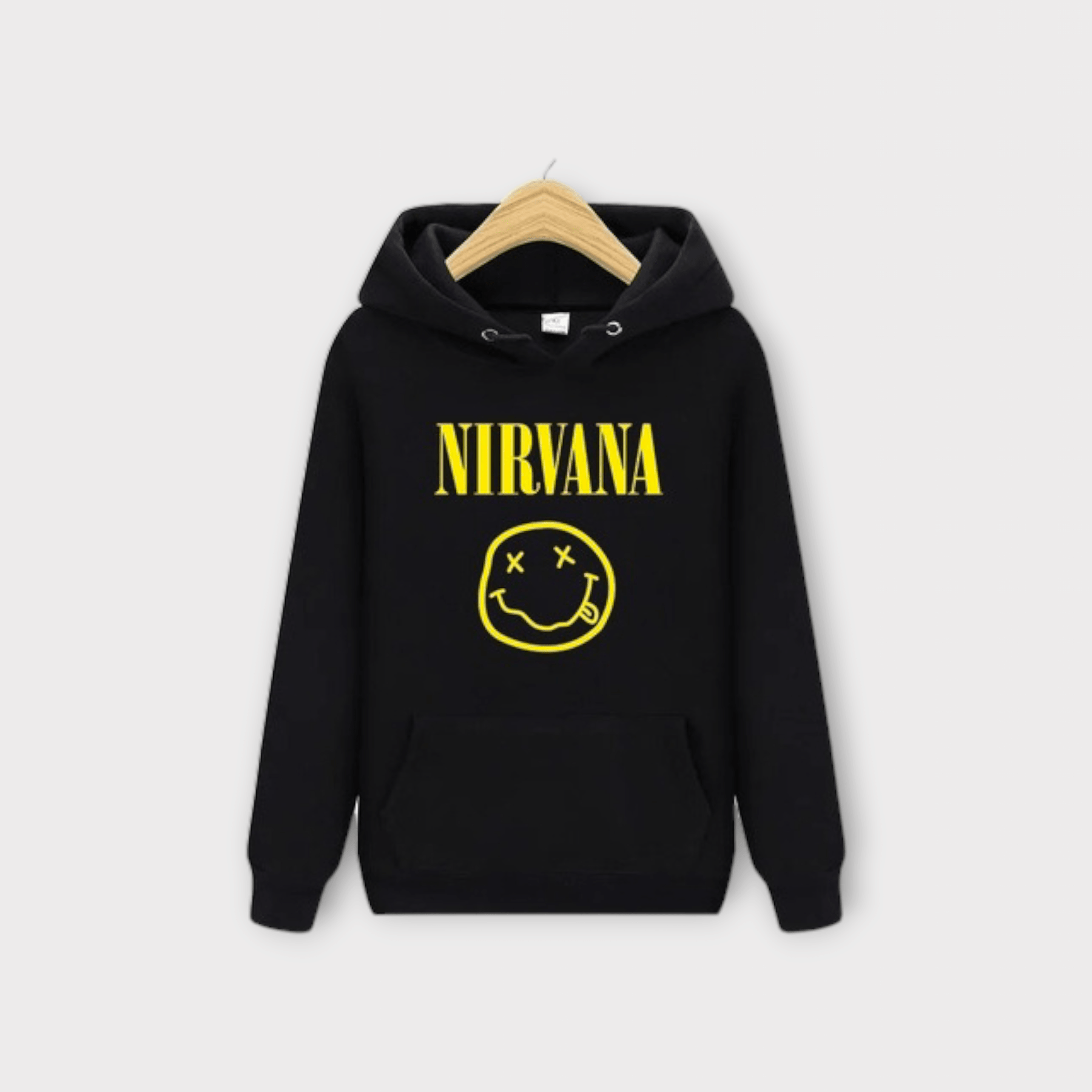 MOLETOM NIRVANA LOGO - Loja Bee Fancy