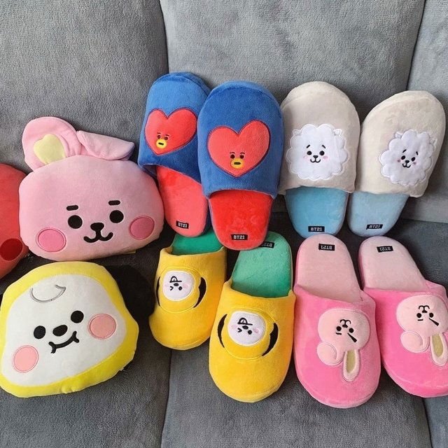 PANTUFAS BT21 BTS - Loja Bee Fancy