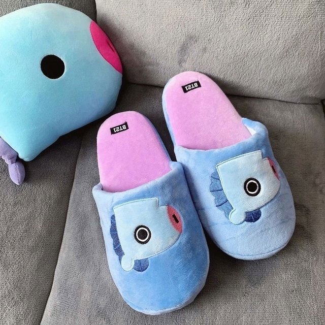 PANTUFAS BT21 BTS - Loja Bee Fancy