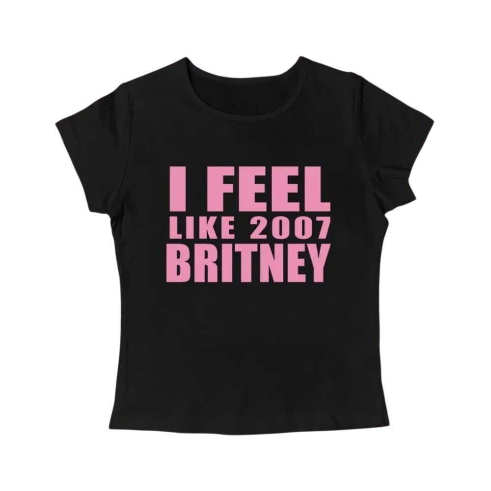 CAMISA I FEEL LIKE 2007 BRITNEY SPEARS - Loja Bee Fancy