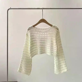 Cropped Crochê - Loja Bee Fancy