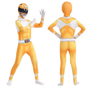 Fantasia Macacão Power Ranger Amarelo