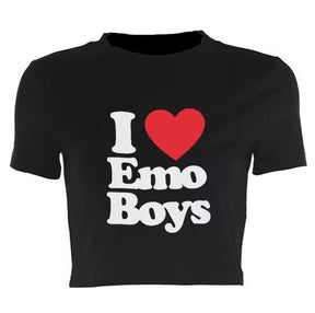 CROPPED I LOVE EMO BOYS
