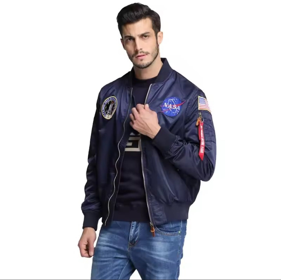 JAQUETA NASA BOMBER BORDADA