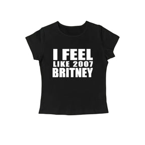 CAMISA I FEEL LIKE 2007 BRITNEY SPEARS - Loja Bee Fancy