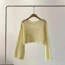 Cropped Crochê - Loja Bee Fancy