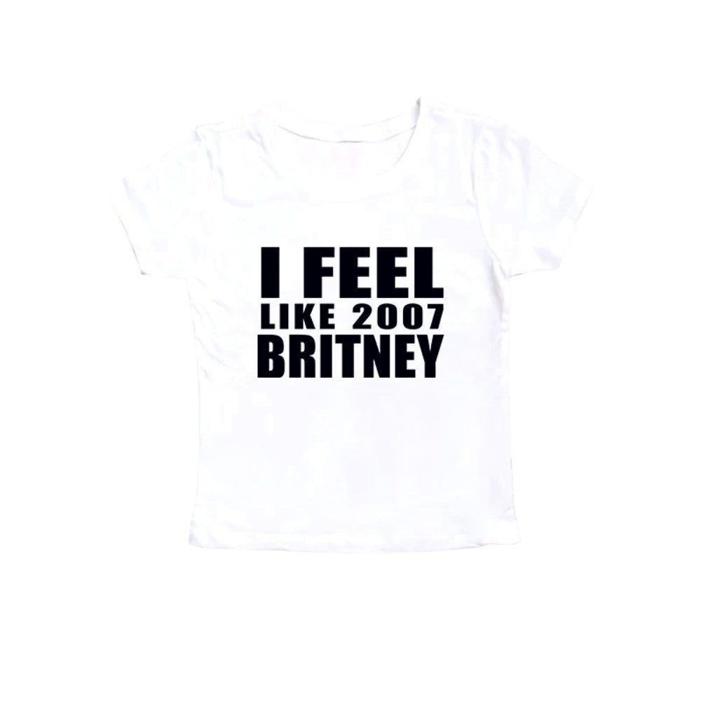 CAMISA I FEEL LIKE 2007 BRITNEY SPEARS - Loja Bee Fancy