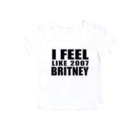 CAMISA I FEEL LIKE 2007 BRITNEY SPEARS - Loja Bee Fancy